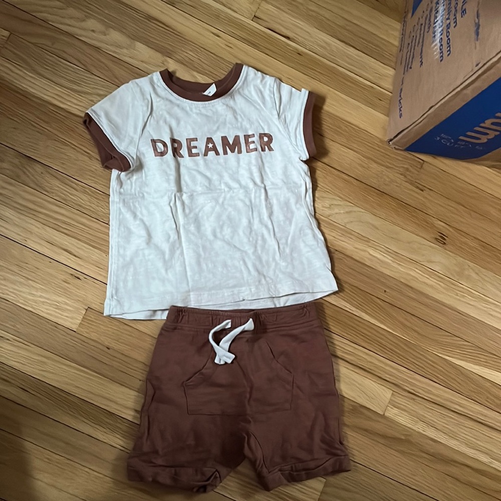 Rylee and crew two piece short set size 2-3y